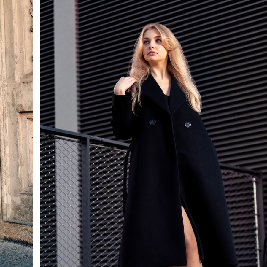 Atelier Nova Yün Karışımlı Kaban